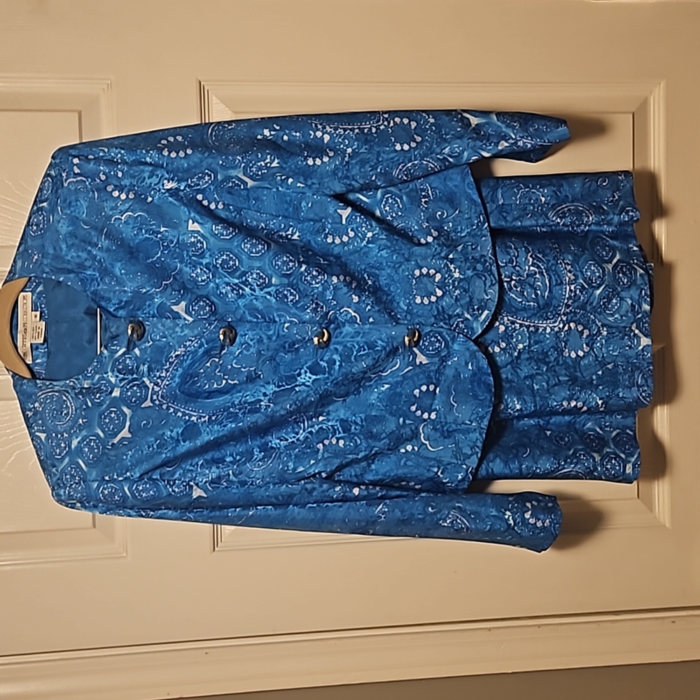 Anne Crimmins Vintage Silk Skirt Set